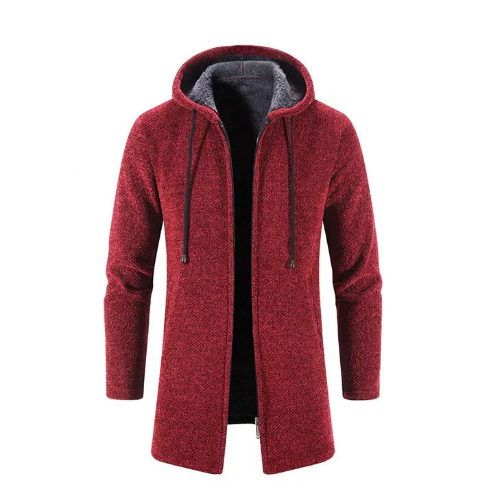 Herren Parka Warm Kapuze Winterjacke
