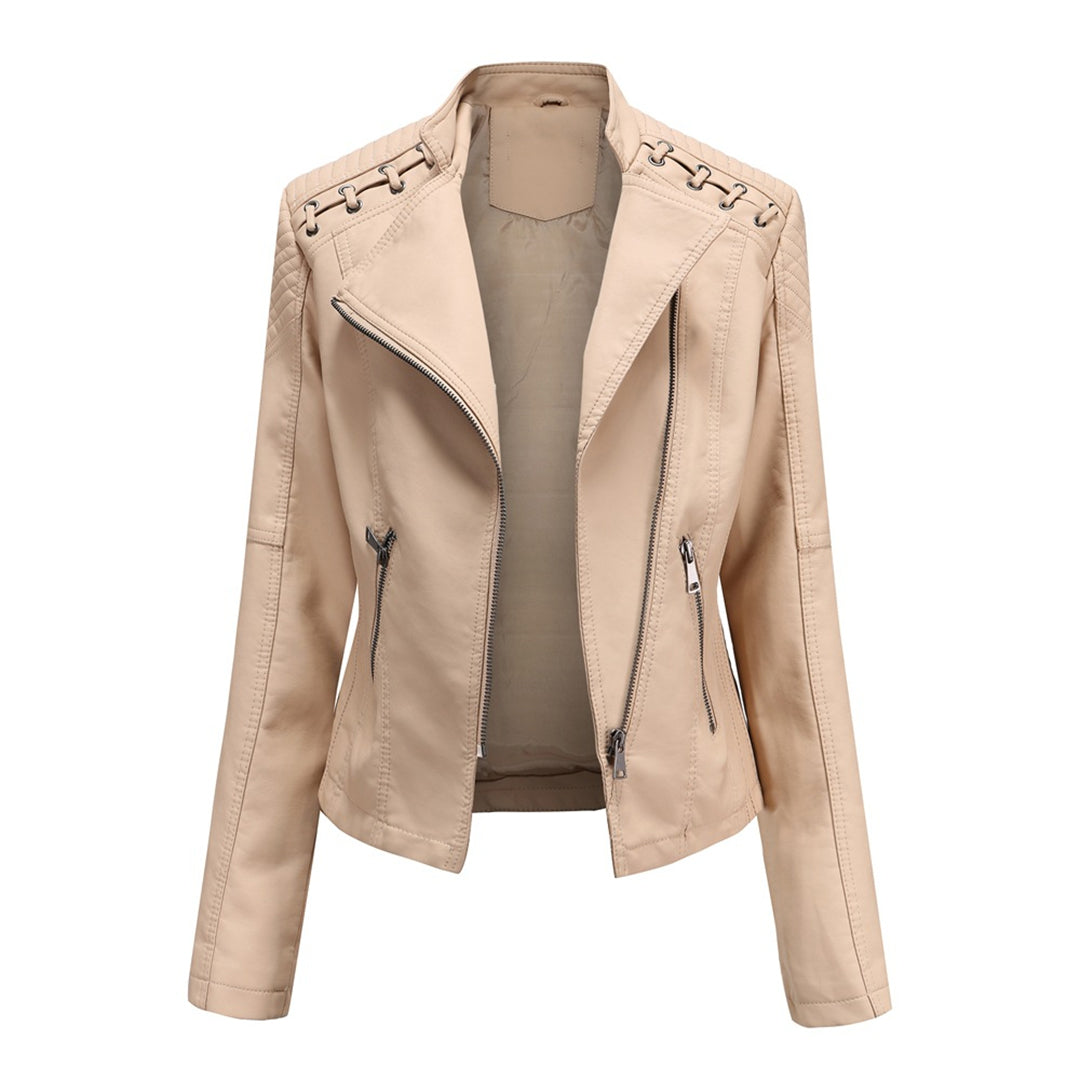 Stylische Damenjacke Asymmetrisch Modern