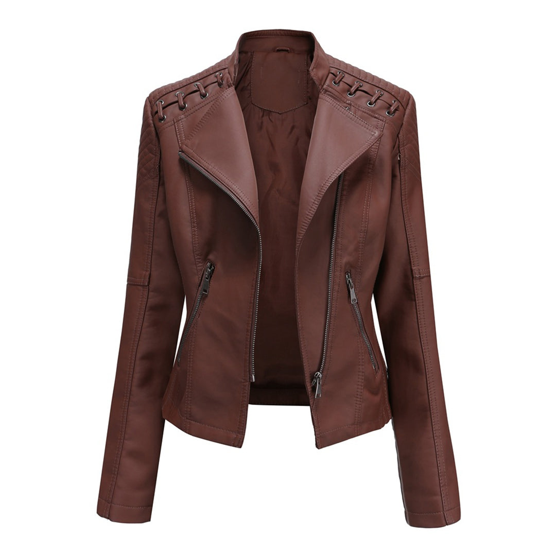 Stylische Damenjacke Asymmetrisch Modern