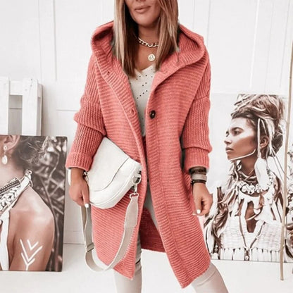 Kapuzenmantel Winter Trendy Moderner Look