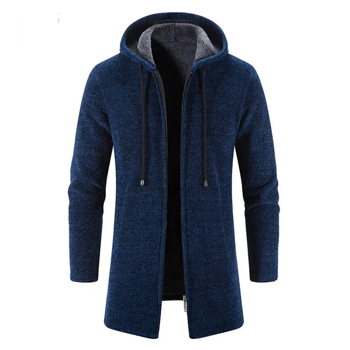 Herren Parka Warm Kapuze Winterjacke - IdealeKleiden