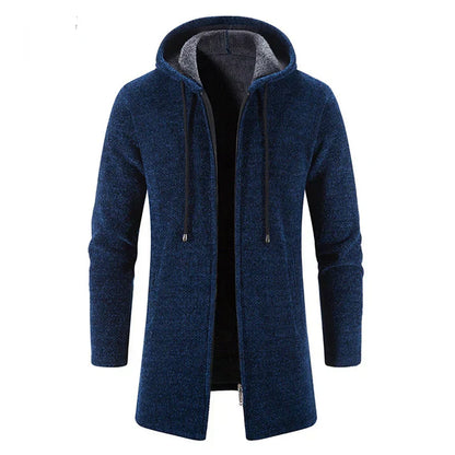 Herren Winterjacke Mit Kapuze Warm Isoliert - IdealeKleiden