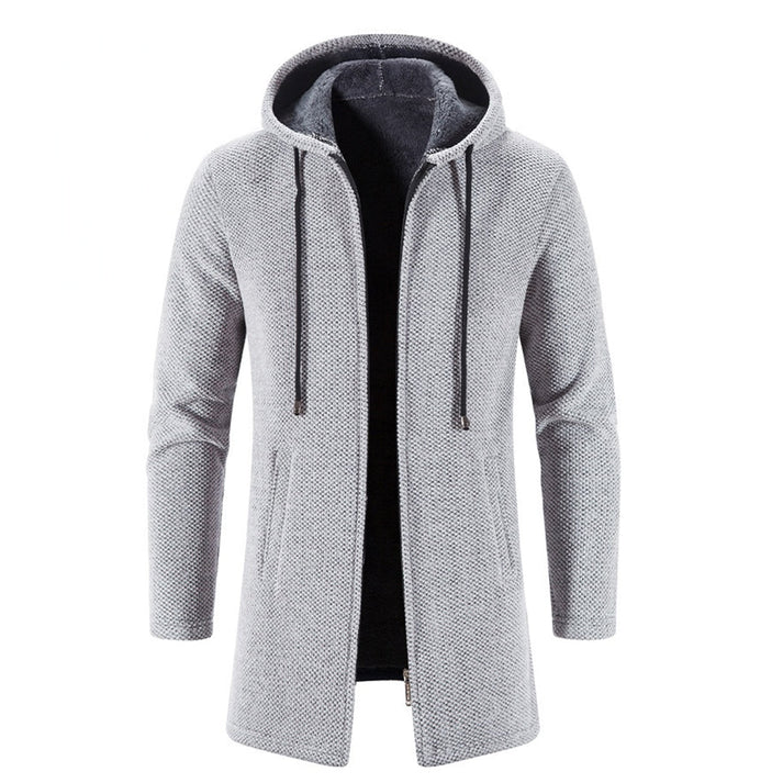 Herren Parka Warm Kapuze Winterjacke
