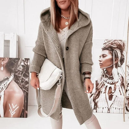 Kapuzenmantel Winter Trendy Moderner Look