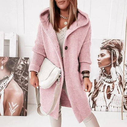 Kapuzenmantel Winter Trendy Moderner Look