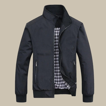 Herren Slim Fit Jacke Aiden