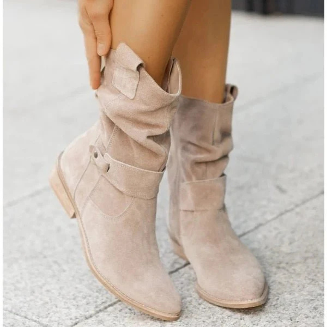 Elegante Damenstiefeletten Bequem Schick - IdealeKleiden