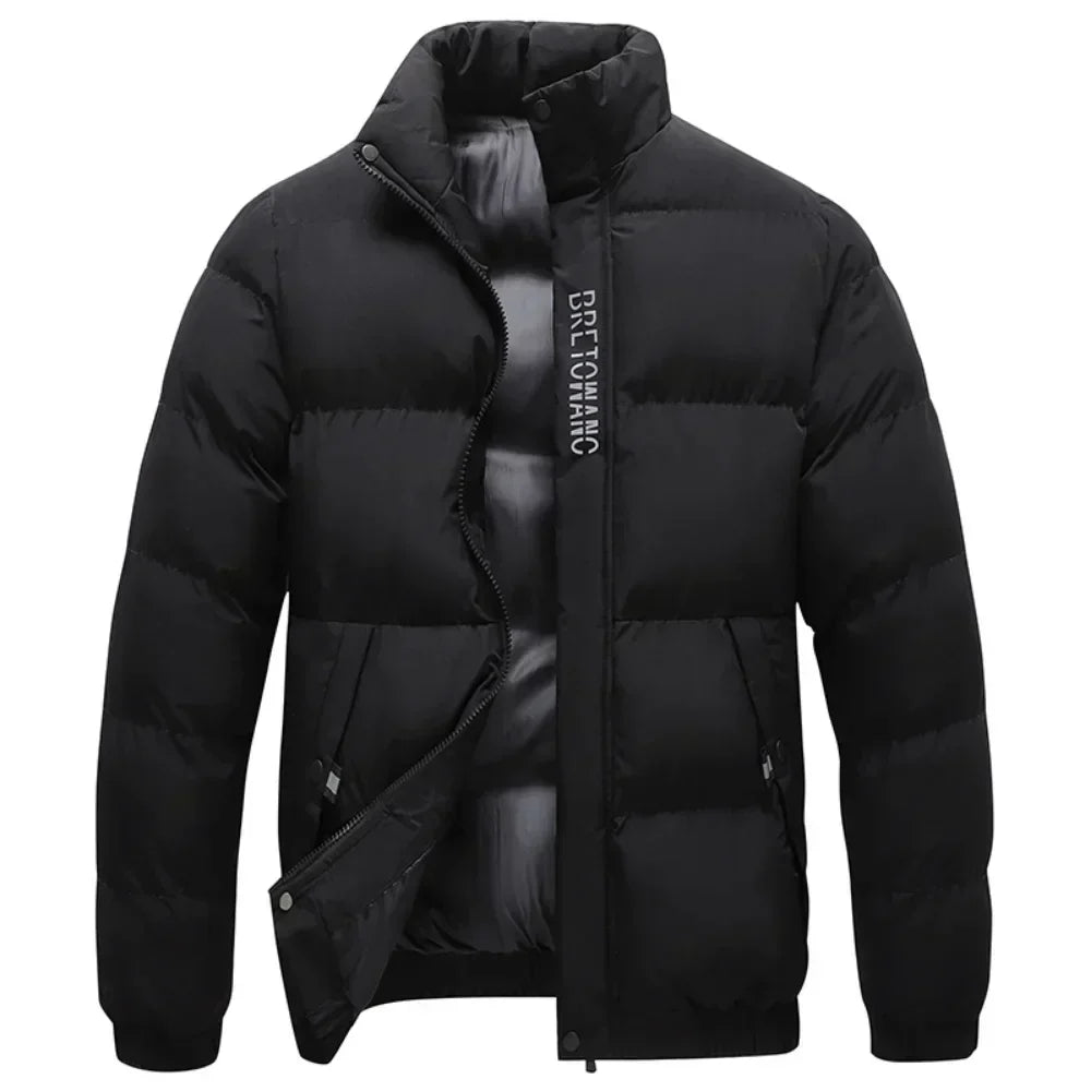 Warme Herren Daunenjacke Gepolstert Winter