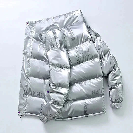 Herren Daunenjacke Warm Kapuzen Winterjacke