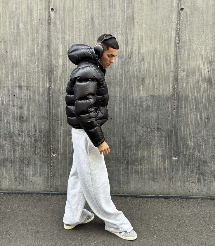 Winterjacke Herren Kurz Kapuze Warm