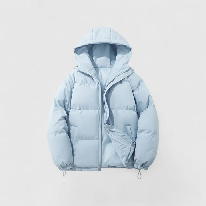 Herren Daunenparka Warm Winterjacke Kapuze
