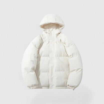 Herren Daunenparka Warm Winterjacke Kapuze