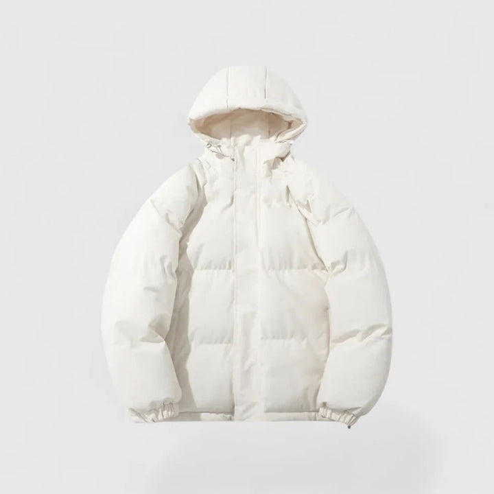 Herren Daunenparka Warm Winterjacke Kapuze