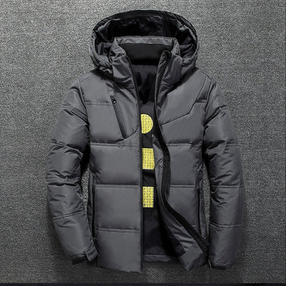 Isolierjacke Warm Kapuzenjacke Herren Winter