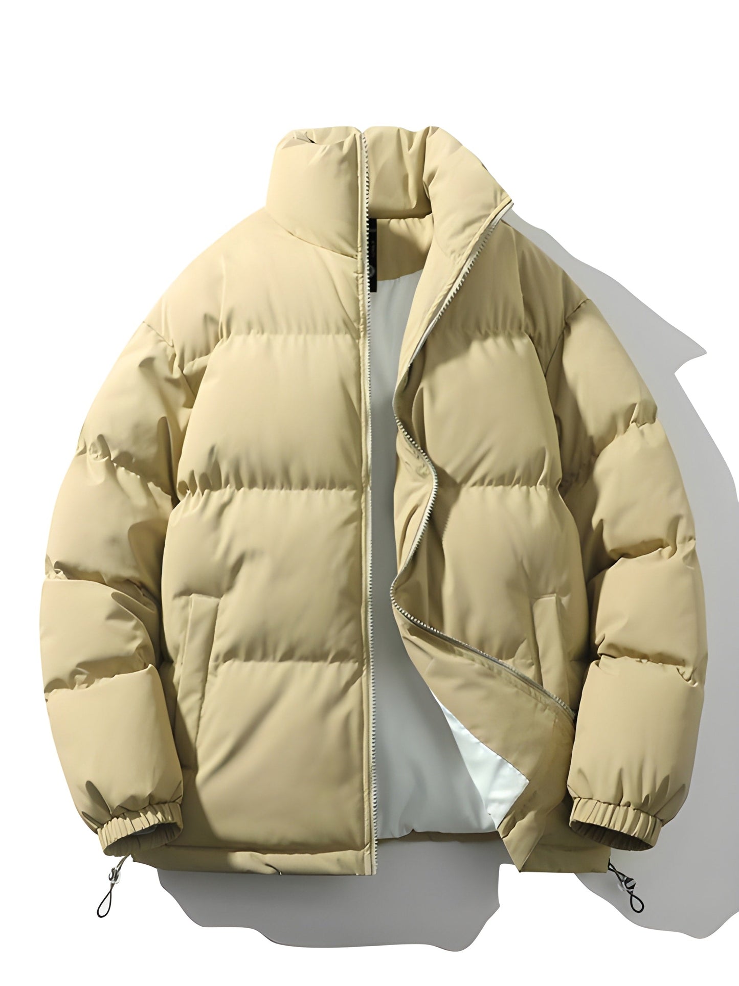 Warm gefütterte Herren Winterjacke Übergröße