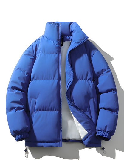 Warm gefütterte Herren Winterjacke Übergröße