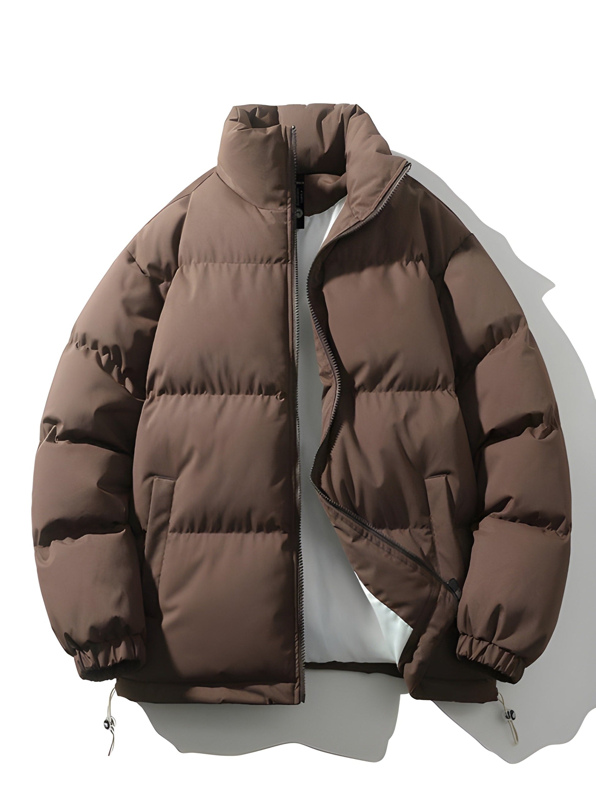 Warm gefütterte Herren Winterjacke Übergröße - IdealeKleiden