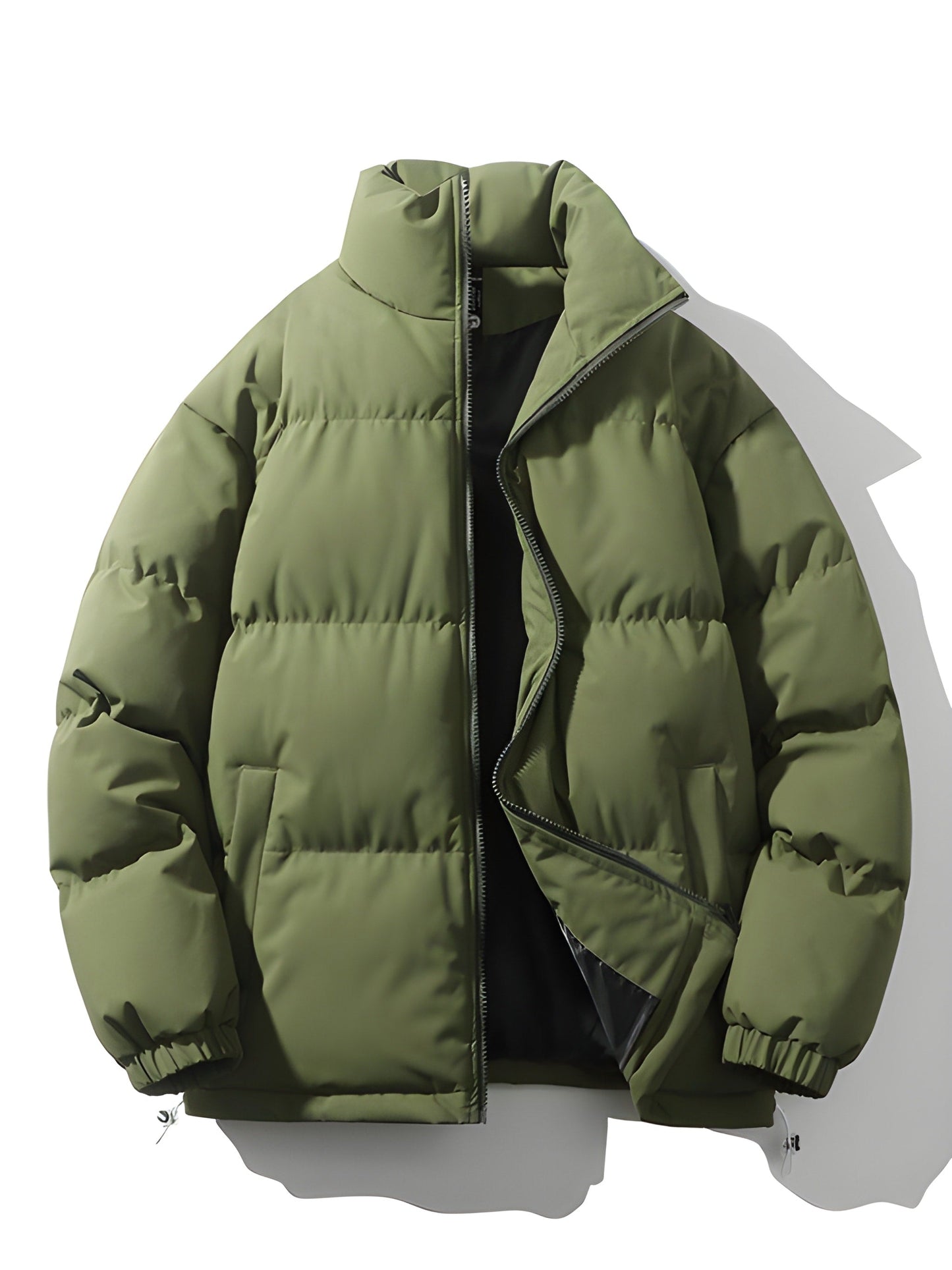 Warm gefütterte Herren Winterjacke Übergröße