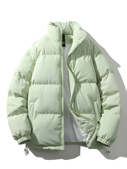 Warm gefütterte Herren Winterjacke Übergröße