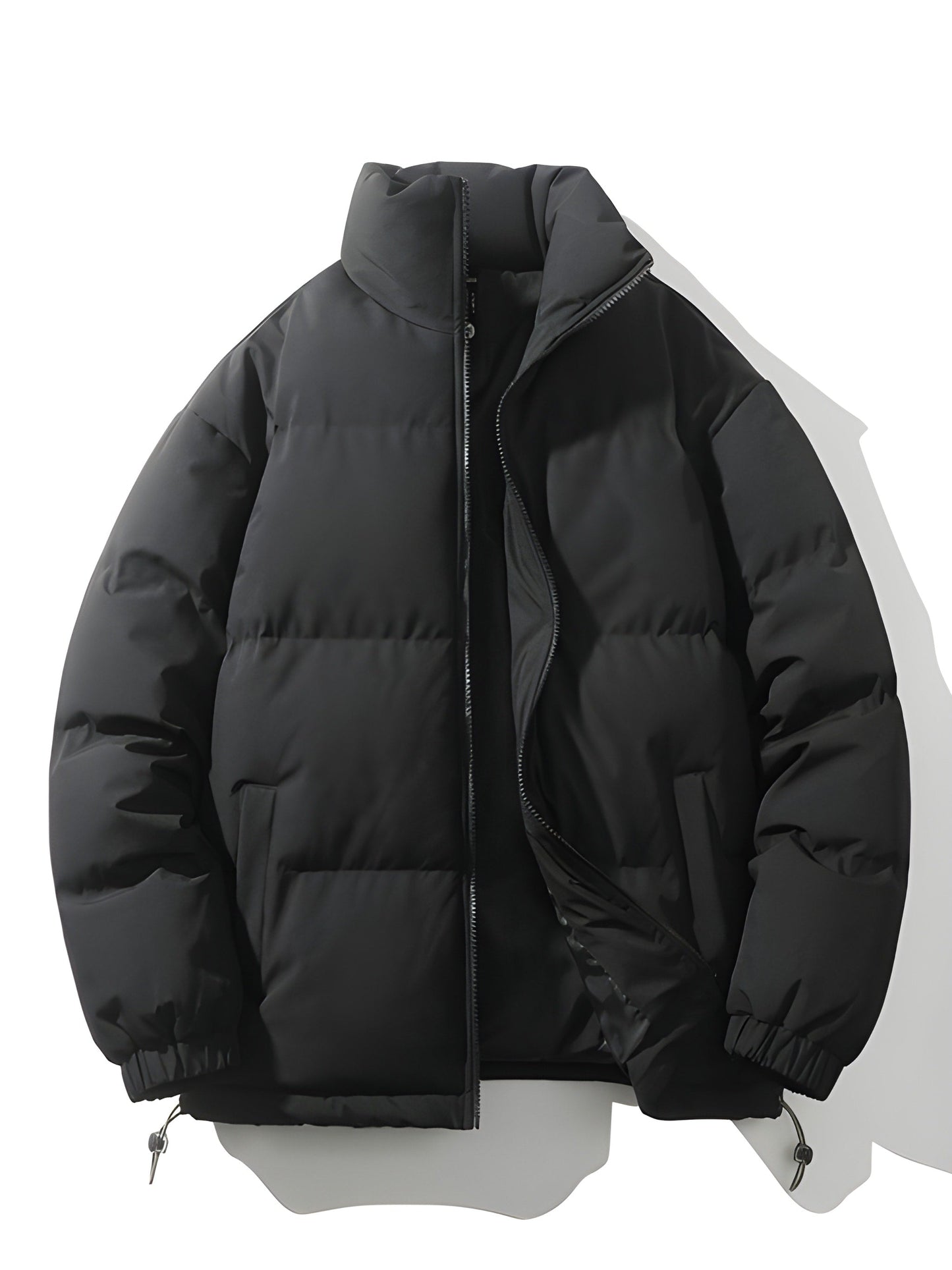 Warm gefütterte Herren Winterjacke Übergröße