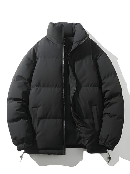 Warm gefütterte Herren Winterjacke Übergröße