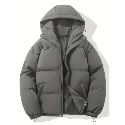 Herren Daunenjacke Warm Isoliert mit Kapuze