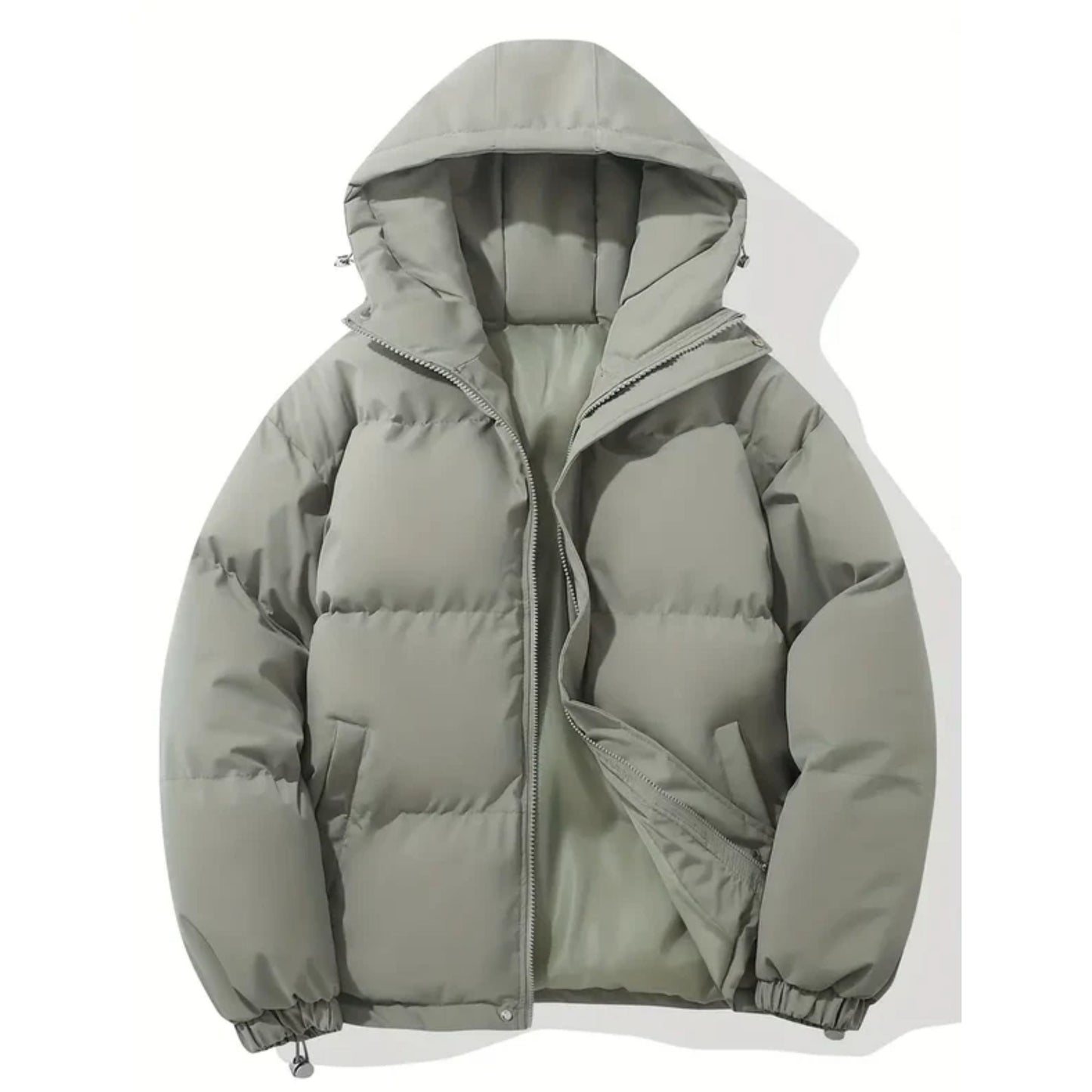 Herren Daunenjacke Warm Isoliert mit Kapuze