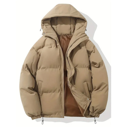 Herren Daunenjacke Warm Isoliert mit Kapuze