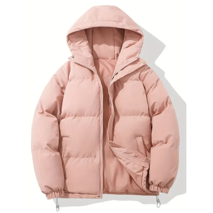 Herren Daunenjacke Warm Isoliert mit Kapuze
