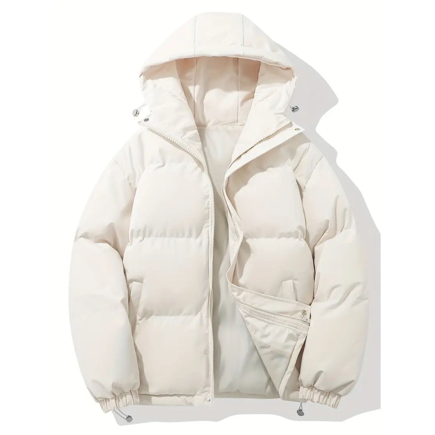 Herren Daunenjacke Warm Isoliert mit Kapuze
