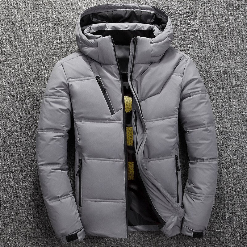Warme Daunenjacke Herren Winter