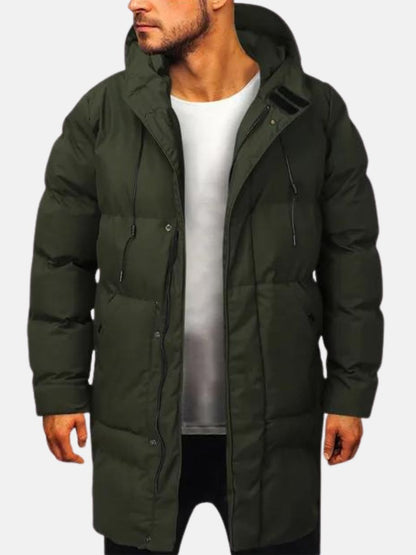 Herren Winterparka Warm Kapuze Isolierung