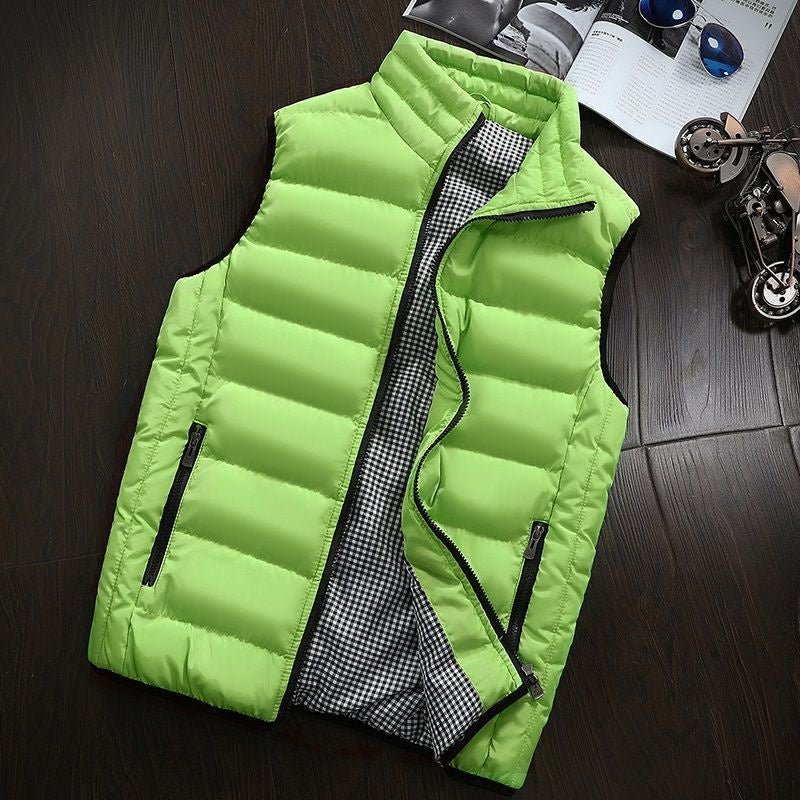 Herren Winterweste Isoliert Zip-Up Gilet