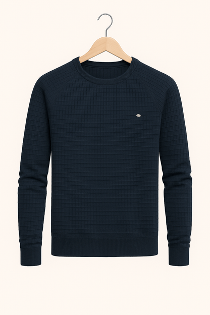 Herren Sweatshirt Langarm Rundhals Pullover