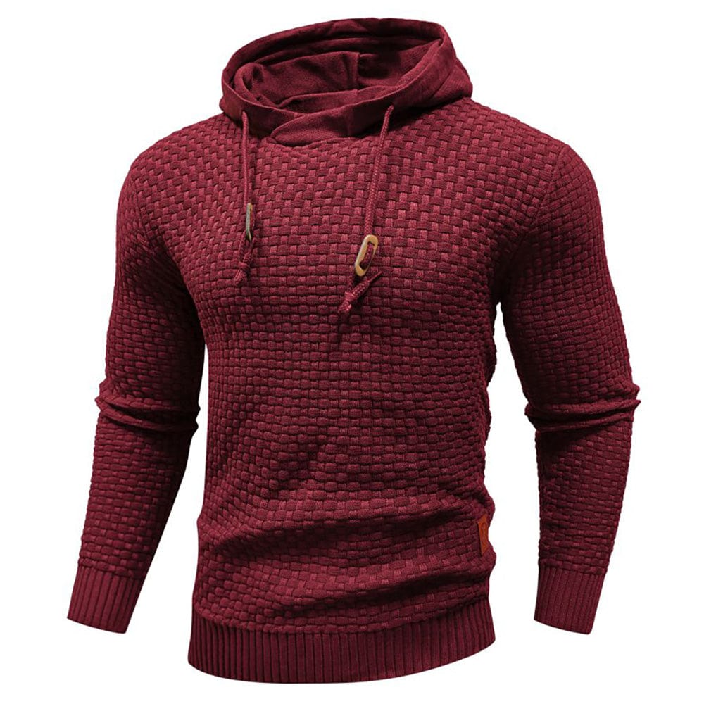 Herren Hoodie Slim Fit Kapuzenpullover