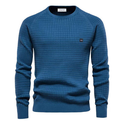 Herren Pullover Langarm Rundhals