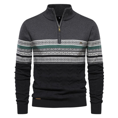 Herren Pullover Mit Reißverschluss Modern