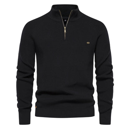 Herren Strickpullover Winter Warm Kragen