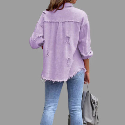 Stilvolle Damenjacke Modern Trend - IdealeKleiden
