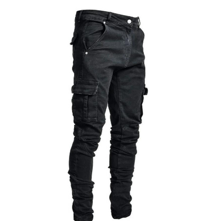 Dominic | Herren Slim Fit Cargohose Modern Style