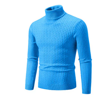 Herren Rollkragenpullover Warm Winter
