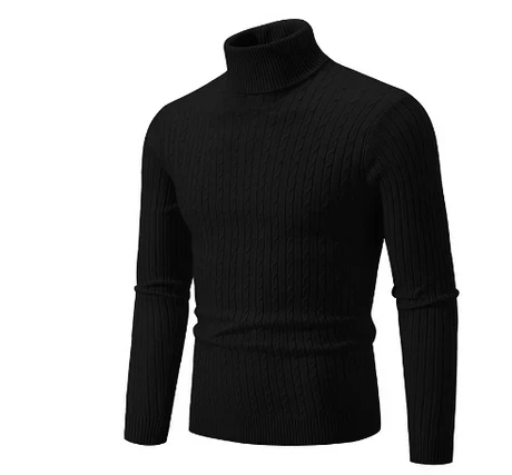 Herren Rollkragenpullover Warm Winter - IdealeKleiden