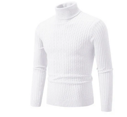 Herren Rollkragenpullover Warm Winter