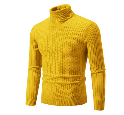 Herren Rollkragenpullover Warm Winter