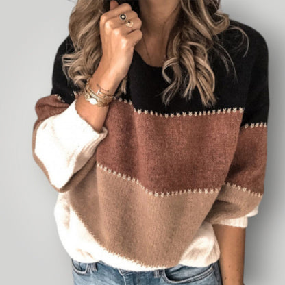 Damen Pullover Modern Warm Strick