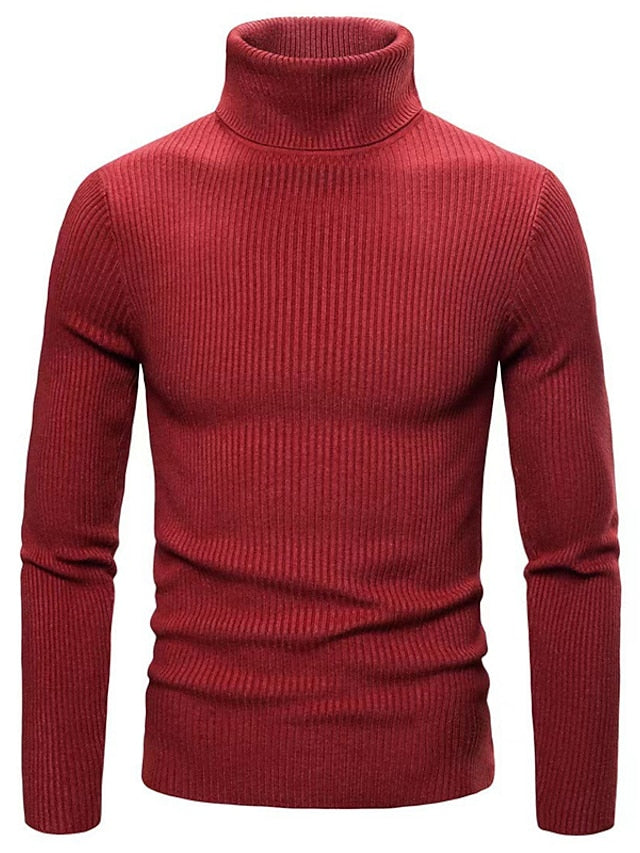 Herren Wollpullover Elegant Tom Polo