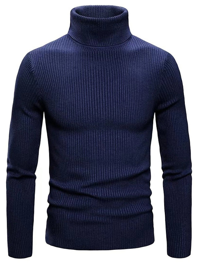 Herren Wollpullover Modern Slim Fit