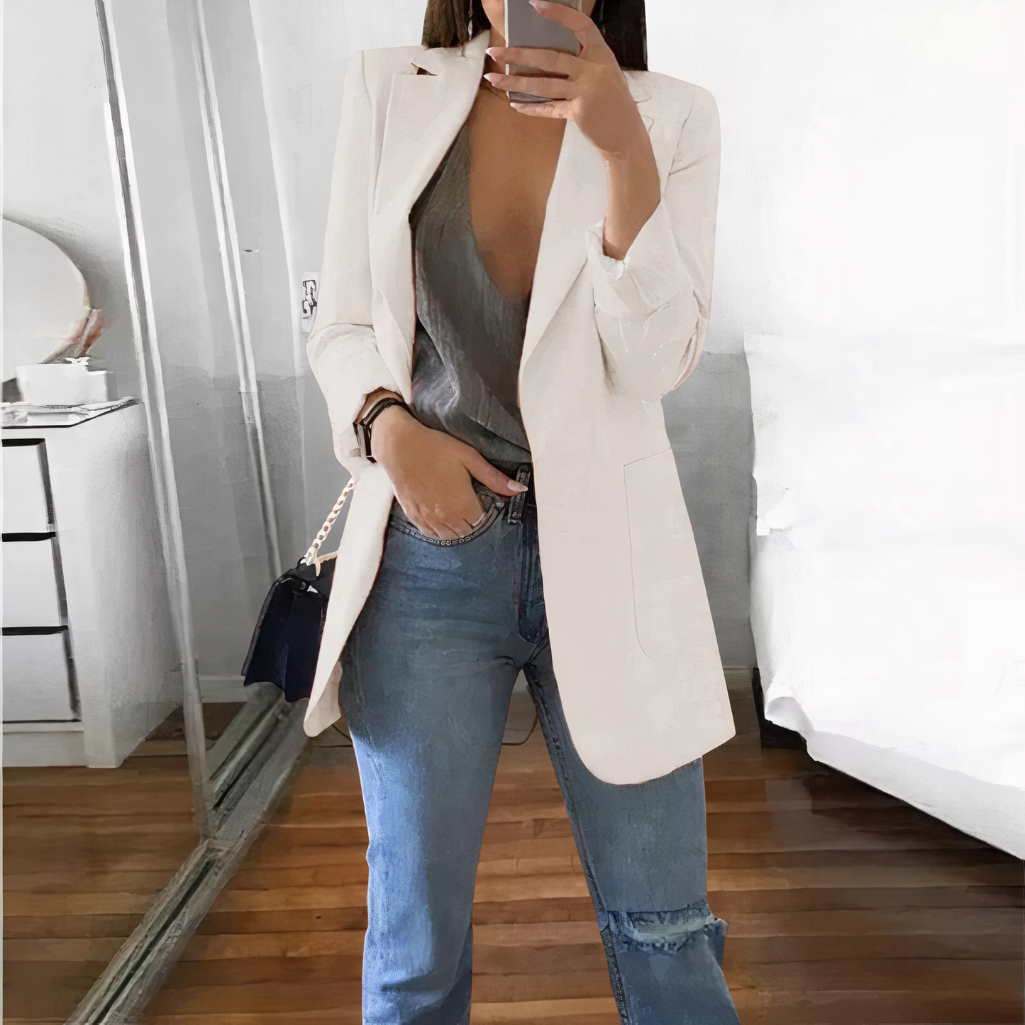 Eleganter Damenblazer Raya Stilvolle Jacke