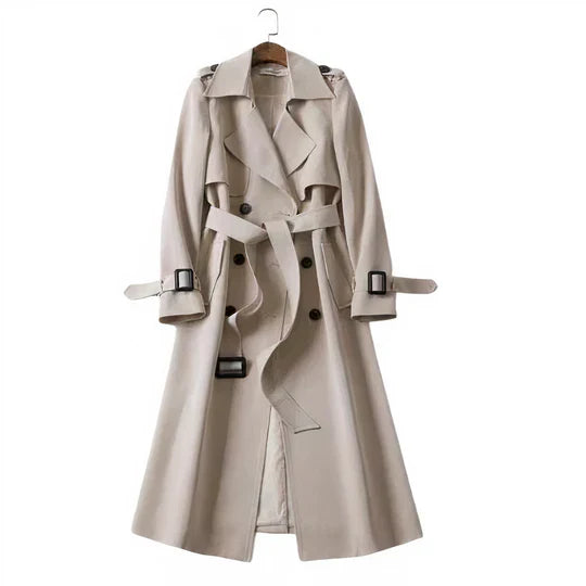 Damen Trenchcoat Warm Elegant