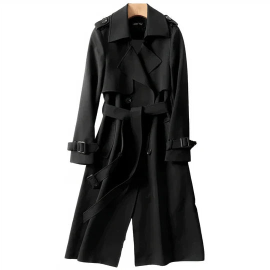 Damen Trenchcoat Warm Elegant